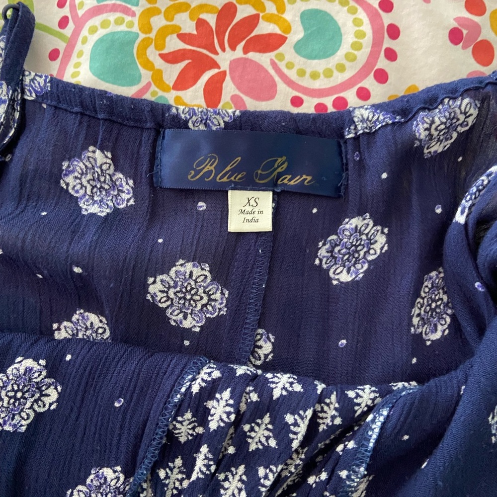 Francesca’s Navy Summer Dress - Picture 3 of 3